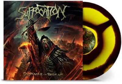 Pinnacle of Bedlam-Yellow/Black Corona by Suffocation (Record, 2023)