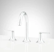 Signature Hardware Lentz Faucet SHWSCLZ800LHCP (Less handles), Polished Chrome