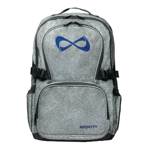 Nfinity Backpack Cheer - Silver Sparkle 