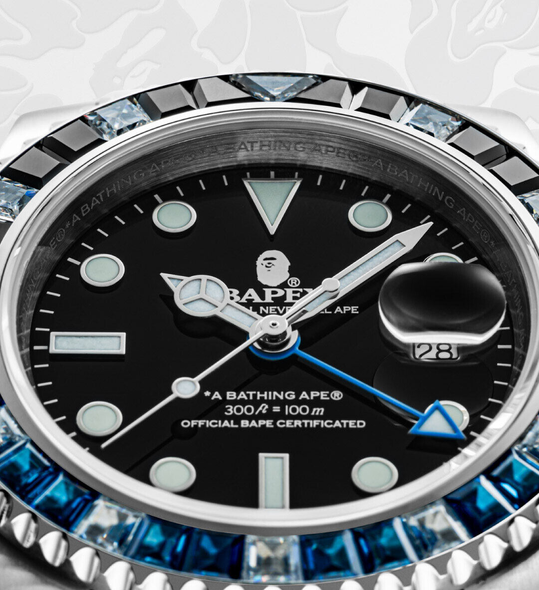 2024 SS A BATHING APE Men's Goods BAPEX TYPE 2 CRYSTAL STONE 2024 SS A BATHING APE Men's Goods BAPEX TYPE 2 CRYSTAL STONE