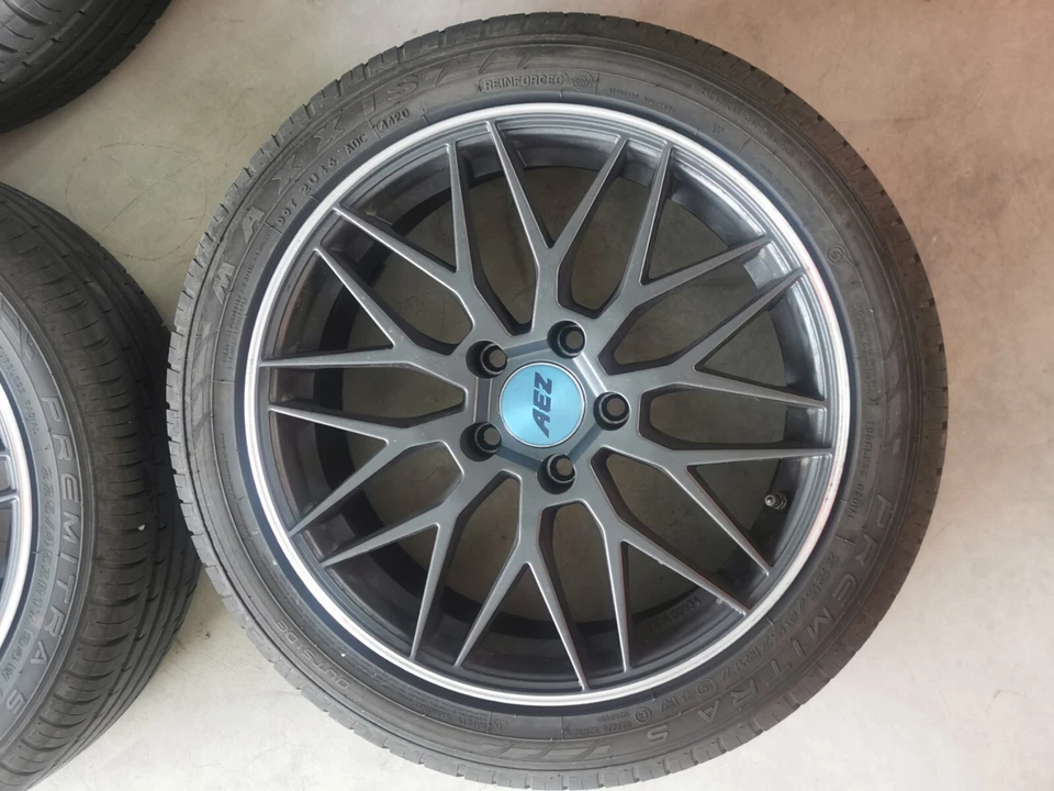 Vier Sommerreifen Auf Alufelge - Bild 3 von 4