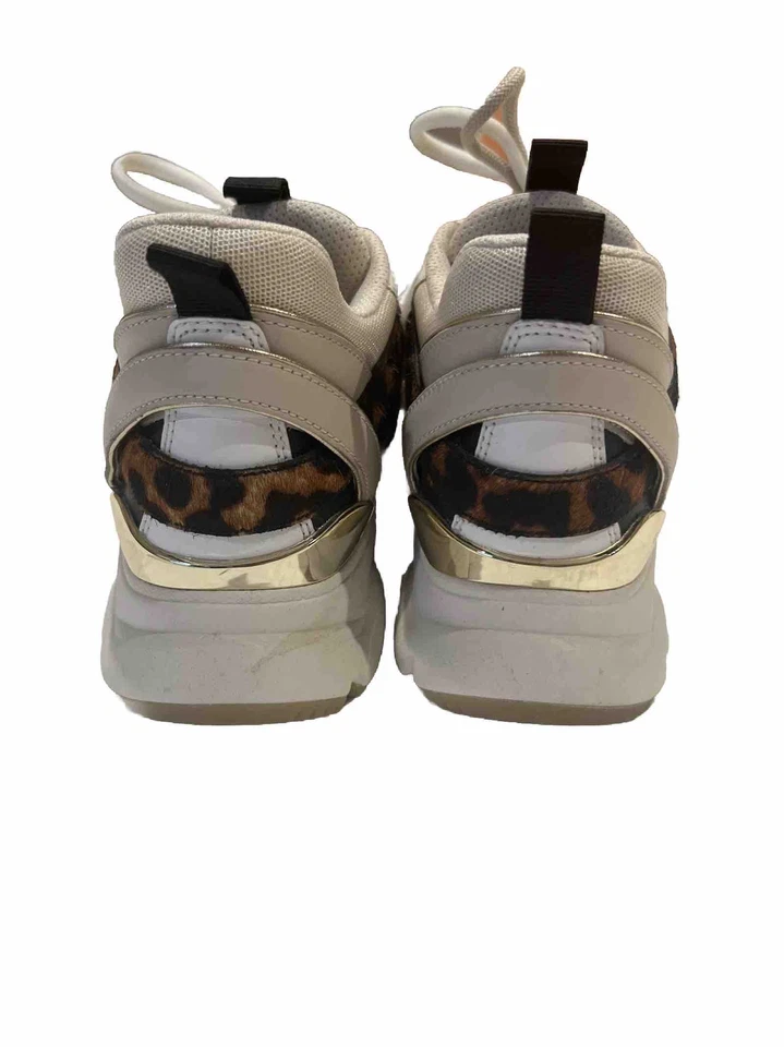 Zapatilla deportiva para mujer Michael Kors Hero Mixed Media talla 7. Leopardo crudo M nuevo en caja Foto 2 de 4