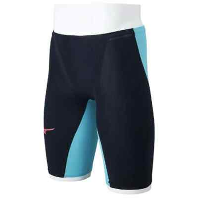 Mizuno Men's Swimsuit GX SONIC 6 NV ‎N2MBA50193 Black/Turquoise