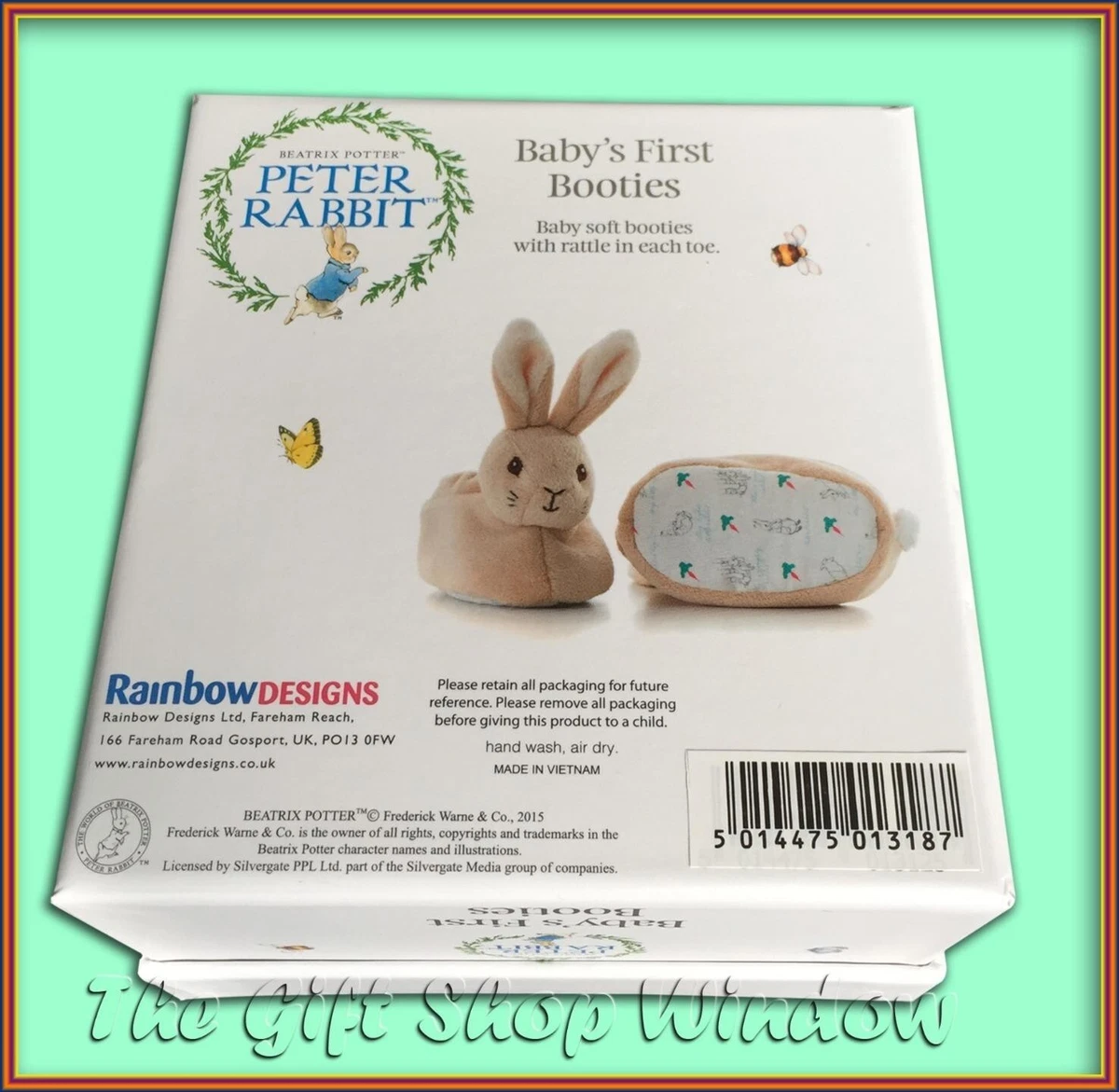 Peter rabbit online baby slippers