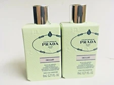 PRADA  Infusion OEILLET mini 8ml  EDP LOT of 2