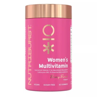 Nutriburst Damen Multivitamin Berry Burst Geschmack - 60 Gummis