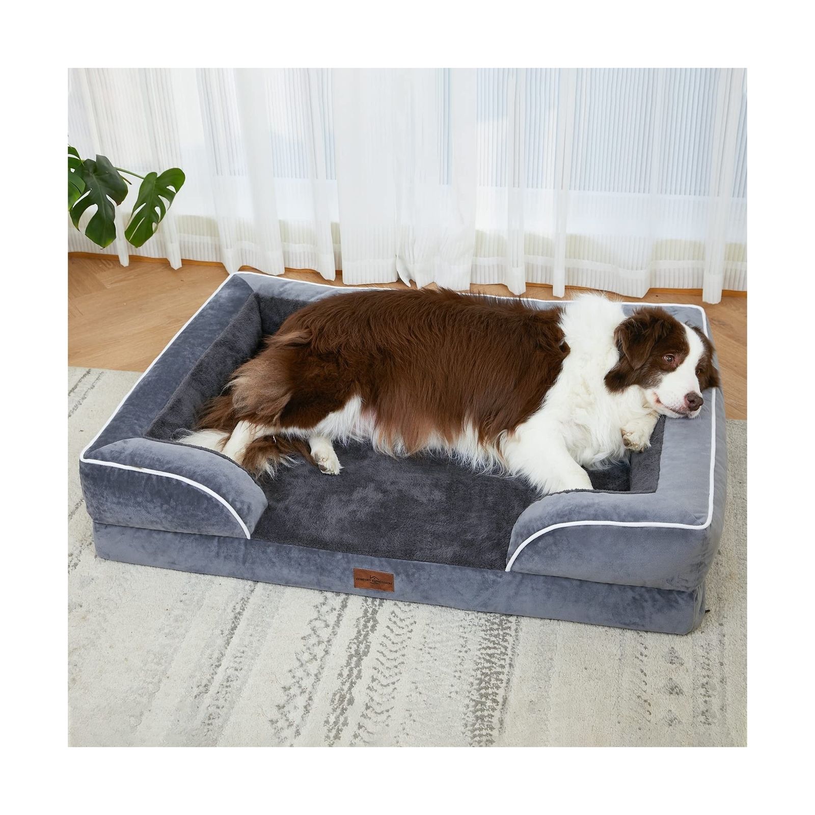 Comfort Expression Dog Beds for Large Dogs, Large Dog Bed, Waterproof