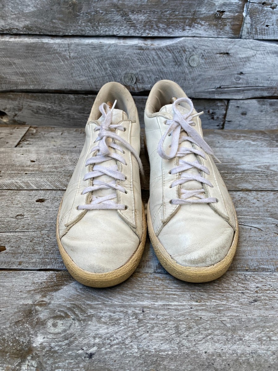 ウエストでポテティーでホワイトな1.8*3本　34度 Vintage 80's nike pointure wimbledon white low-top sneakers sz 7.5