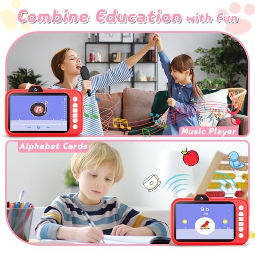 Kids Camera, Toddler Digital Camera with Rotating Zoom Lens, 3.5” Large - Picture 6 of 7