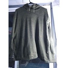 Old Navy Active Women's Green Moc Neck Pullover Sweatshirt Size Medium