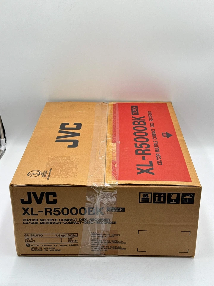 JVC XL-R5000BK CD/CDR Multiple Compact Disc Recorder with Remote - Brand New - Image 4 of 4