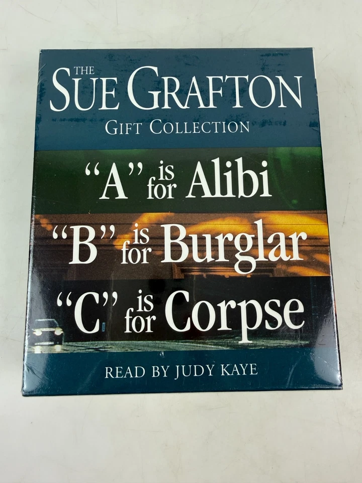 Sue Grafton Audio CD Collection "A" Is for Alibi, "B" Is for Burglar, "C" is for - Image 1 of 2