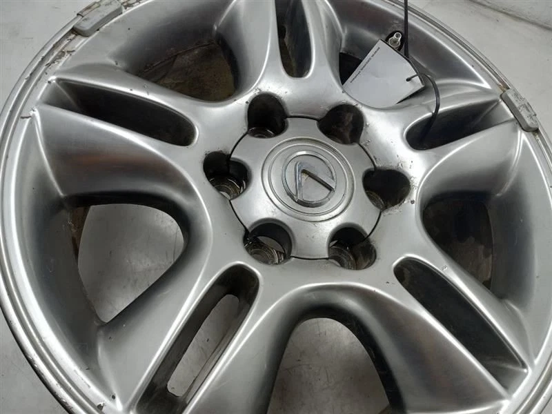 Wheel 17x7-1/2 Alloy 5 Spoke Dark Silver Fits 05-09 LEXUS GX470 - Image 4 of 4