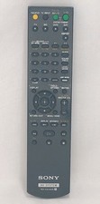Sony RM-AAU029 Audio AV System Remote Control Black OEM Genuine Tested Working