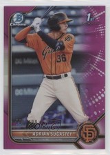 2022 Bowman Chrome Prospects Fuchsia Refractor /199 Adrian Sugastey #BCP-19 0a8t