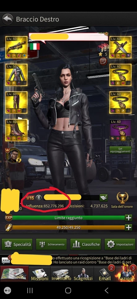 Account Game - The Grand Mafia - Android, PC, Apple - Immagine 2 di 2