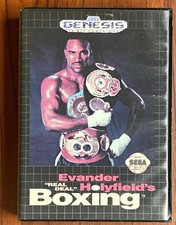 Evander Holyfield's "Real Deal" Boxing - Sega Genesis, Manual Included image