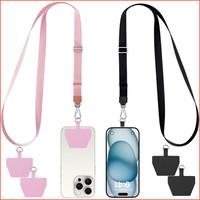 Handykette Universal 2 StüCk Einstellbar Halsband SchlüSselband FüR HandyhüLlen