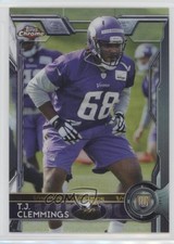 2015 Topps Chrome Rookies TJ Clemmings #163 9l4