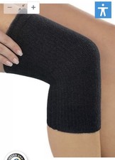 Medima ThermoAS Kniewärmer tri-elastisch schwarz, Gr. M