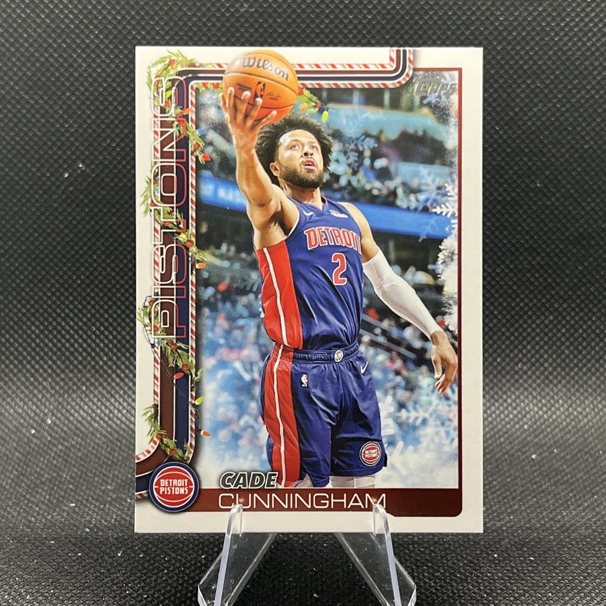2025-26 Topps Holiday Basketball #H32 - Cade Cunningham - Detroit