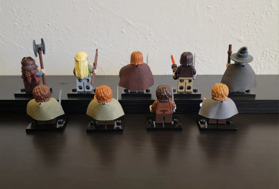 Lego Fellowship of the Ring Lord of the Rings 9 Minifigure Lot Official (2012) - Image 2 of 4