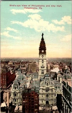 Philadelphia Pennsylvania PA : PANORAMIC SCENE d/24 BF9982