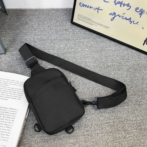 Large Capacity Ins Style Waist Bag Solid Color Crossbody Bag Cycling - Picture 9 of 12