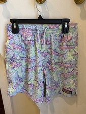 Vineyard Vines, Boys Size Small 8/10 Chappy Swim Trunks. Excellent Condition
