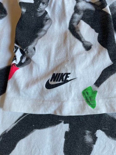 T-shirt Nike Bo Jackson 1992 XL bianca orlo punto singolo ottime condizioni vintage - Foto 6 di 7