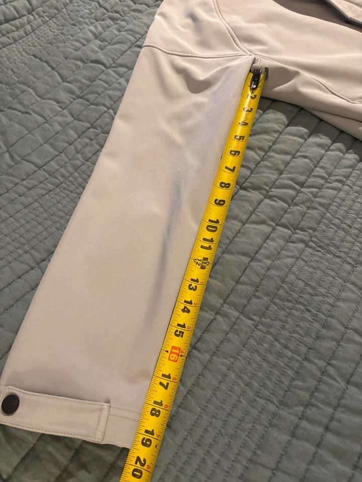 tumi Hombre Performance Chaqueta Pequeña Gris Claro Se Ajusta Como Mediana Foto 4 de 4