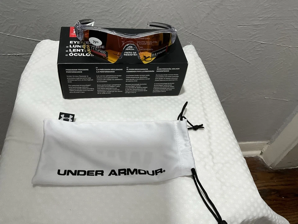 Under Armour Youth Tuned Baseball Menace Sunglasses Boys - Image 4 of 4