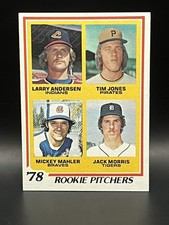 1978 Topps #703 Jack Morris HOF Rookie Detroit Tigers Vintage Baseball Card ⚡️. rookie card picture
