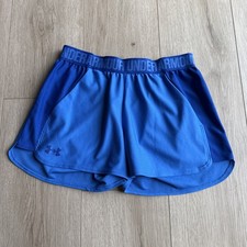 Under Armour Women's UA Play Up 2.0 Shorts Blue Small