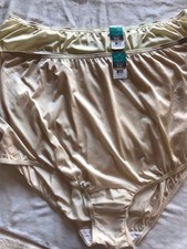 Vanity Fair BRIEF 2-Pairs high waist Nylon Lace nouveau Size 12 Or 5XL