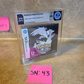 Pokemon Black Canadian Version Wata Not VGA, CGC  9.6 A+ Nintendo DS SEALED