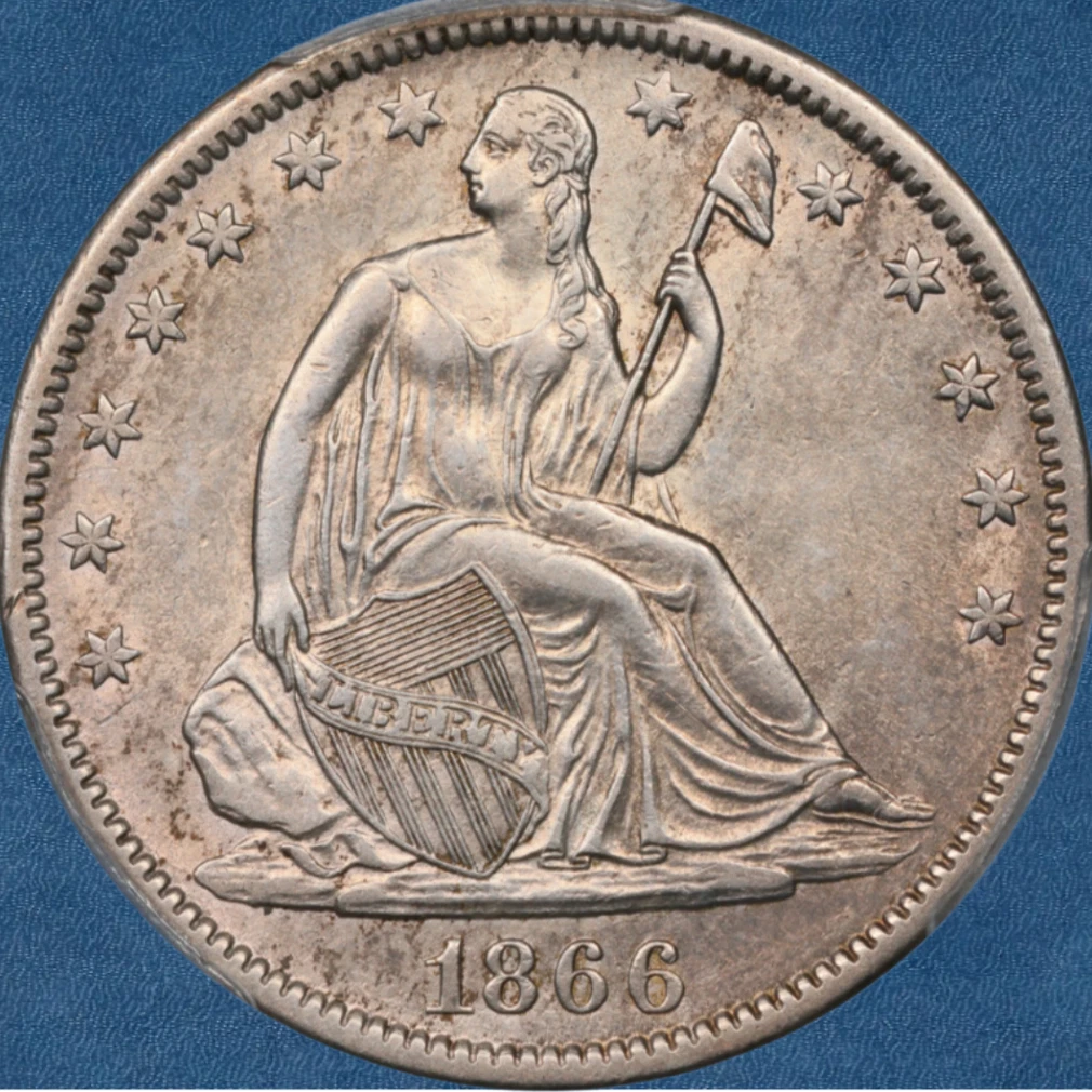 1866 Year Seated Liberty Half Dollars (1839-1891) for sale | eBay