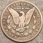 1880-CC Morgan Silver Dollar - Looks G/VG - TONED CARSON CITY BETTER DATE!