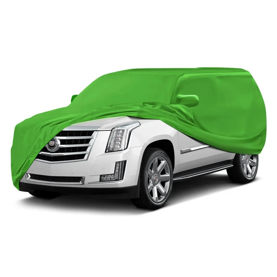 For Hyundai Tucson 22-24 Satin Stretch Indoor Synergy Green Custom Car Cover Foto 2 de 4