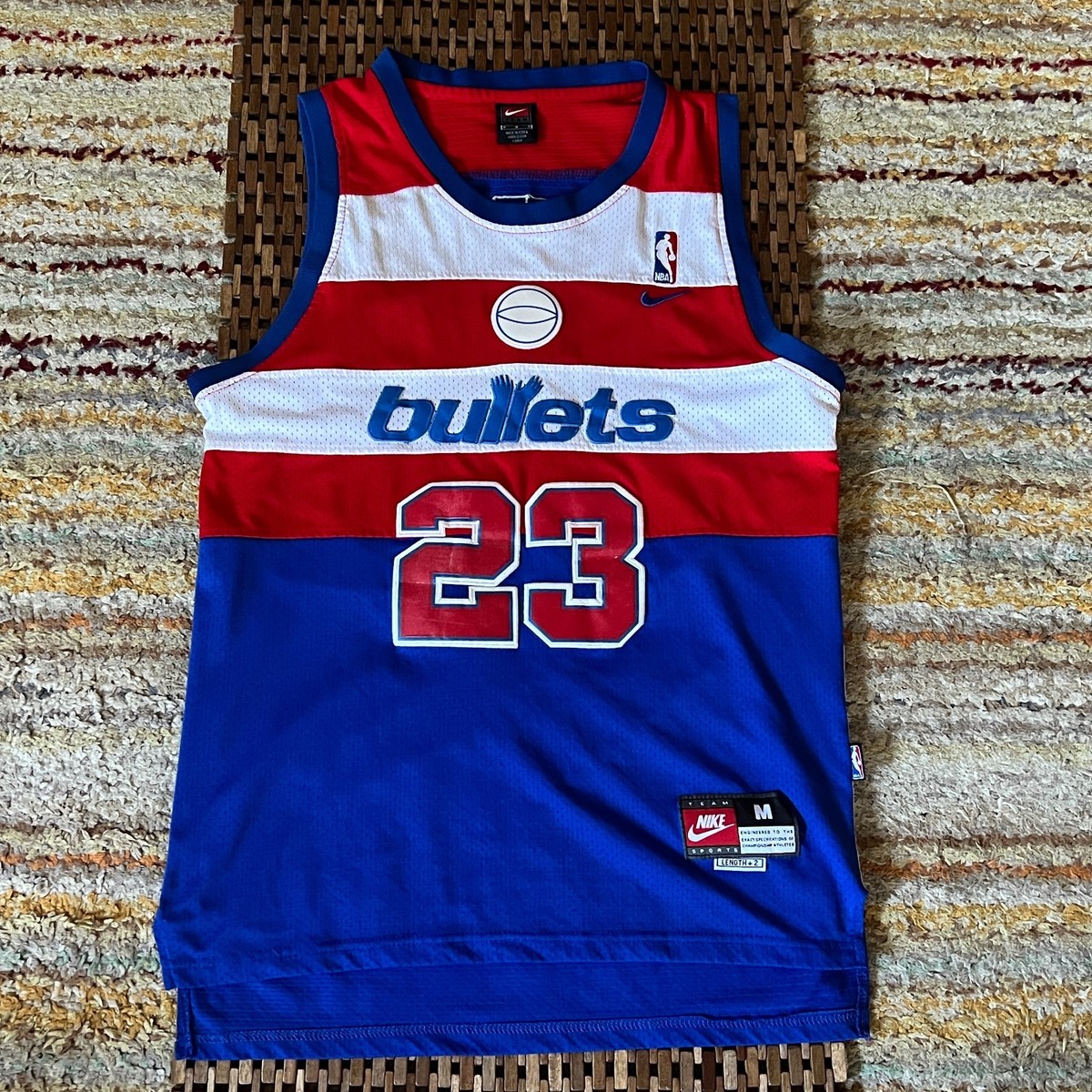 Vintage Nike Washington Bullets Michael Jordan USA Basketball
