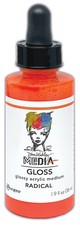 Dina Wakley MEdia Gloss 1.9oz-Radical