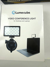 Lume Cube LC-VC2 Video Conference LED Light for Desktops Laptops Black