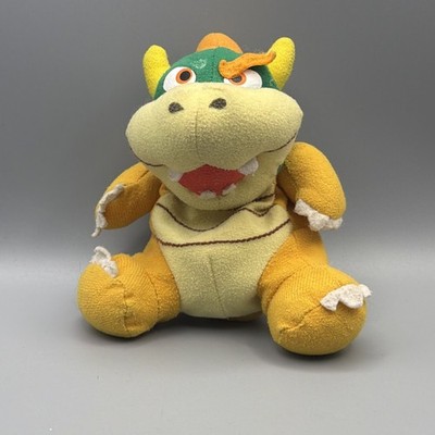 Vintage 1997 BD&A Nintendo Super Mario 64 Bowser Bean Bag Plush