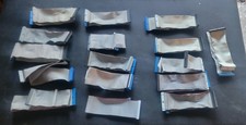 Large Lot of IDE and Floppy Ribbon Cables 34-pin 40-pin 80-pin LOT of 57 Cables