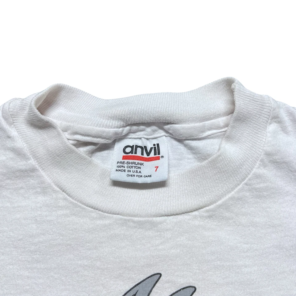 Camisa De Colección Bugs Bunny Juvenil Mediana Warner Bros 1993 Hip Hop Dibujos Animados Años 90 Camiseta Foto 2 de 4