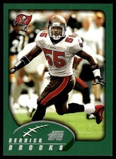 Derrick Brooks 2002 Topps #22 Buccaneers NFL READ FREE SHIPPING AutographDen