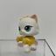 thumbnail 6  - LPS Littlest Pet Shop 207 Persian Cat Orange and White Blue Dot Eyes Hasbro