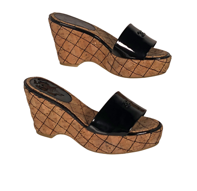 CHANEL シャネル キルティング ハイヒール ベージュ・ブラック CHANEL シャネル キルティング ハイヒール ベージュ・ブラック CHANEL