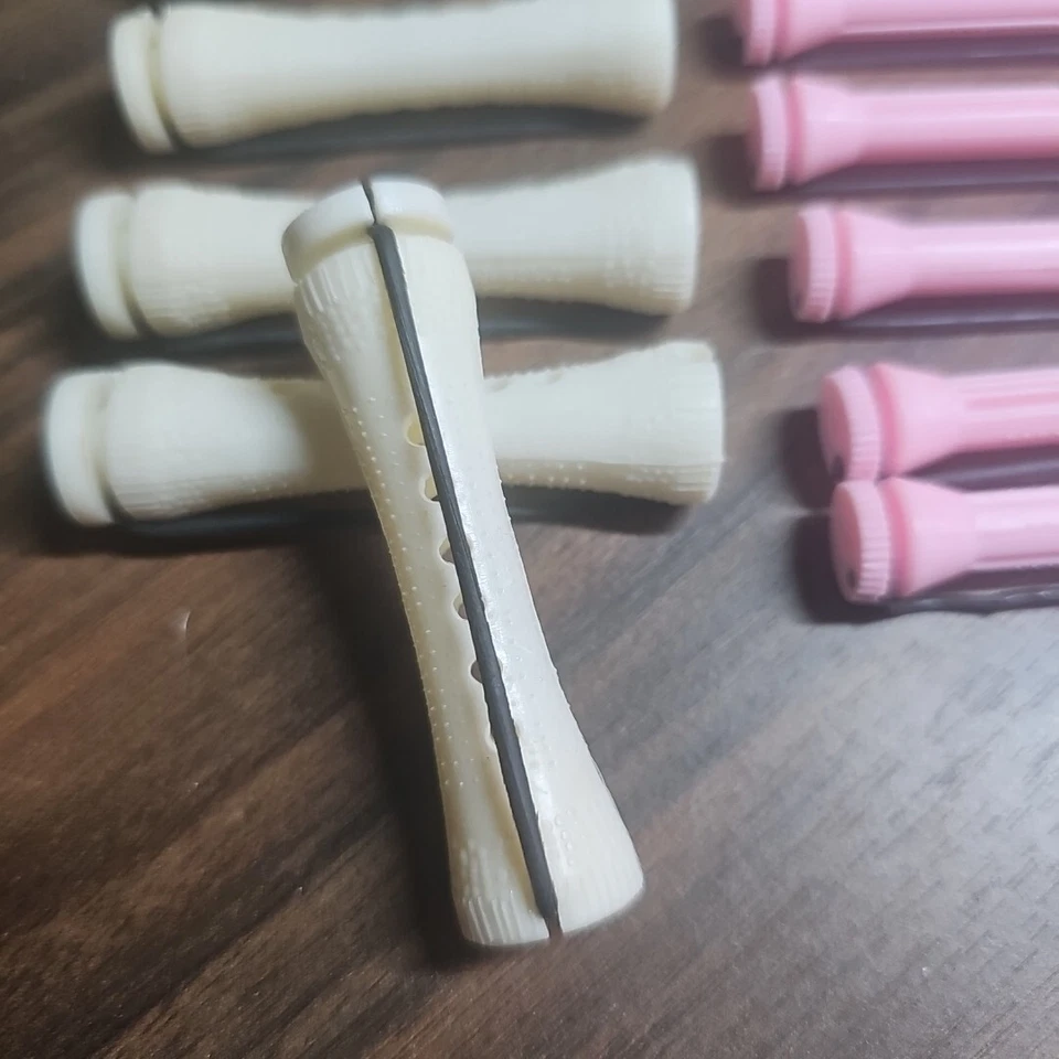 Lot26 Hair Perm Rods Non-Slip Curling Plastic Cold Wave Elastic Toni Goody? Foto 4 de 4