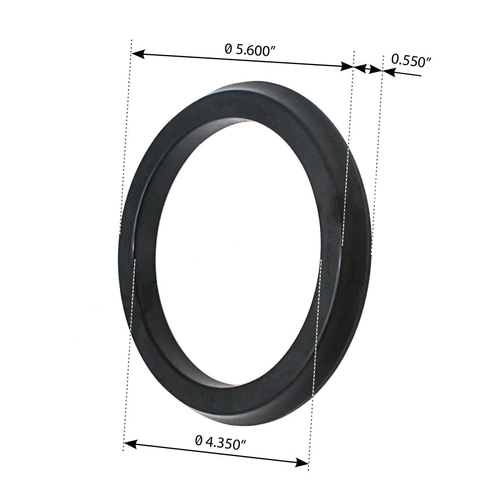 Sello de muñón para resorte Mack 4" SW/SWW, SS44/SWS57 - Reemplaza 88AX449 - Imagen 2 de 3